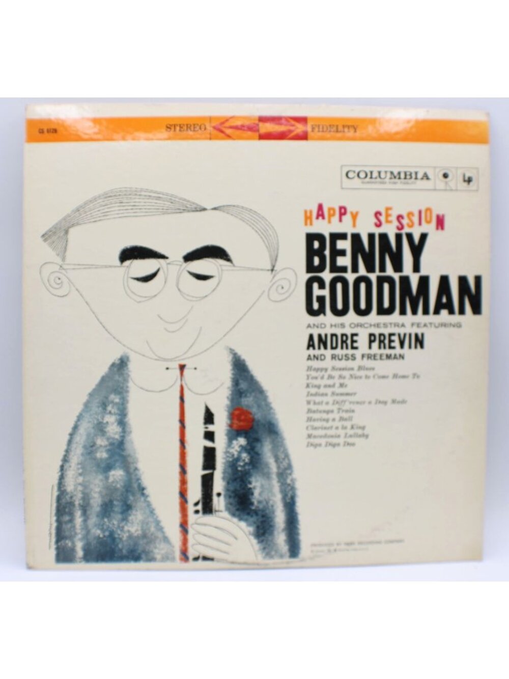 Benny Goodman Happy Session Vinyl LP Featuring CS 8129 Stereo 1960 Jazz Album